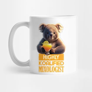 Just a Highly Koalified Mixologist Koala 7 Mug